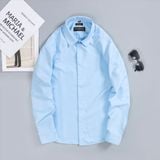  Áo sơ mi trắng nam TUTO5 Menswear SMT04  - sơ mi trơn dài tay nẹp ẩn cotton phong cách, gấp hộp cao cấp( có bigsize) 