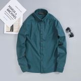  Áo sơ mi nam Oxford kẻ TUTO5 Menswear SMK02 - sơ mi dài tay Button Down cao cấp phong cách Hàn Quốc 