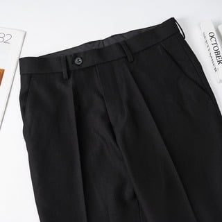  Quần âu nam suông TUTO5 Menswear QDT01 - quần tây nam công sở cotton tuytsi 79 cao cấp chống nhăn tốt, giữ form dáng 