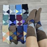  Tất nam quả trám cao cổ đi giày tây TUTO5 Menswear ST03 - vớ dài chất liệu cotton cao cấp hàng dệt kim xuất khẩu 