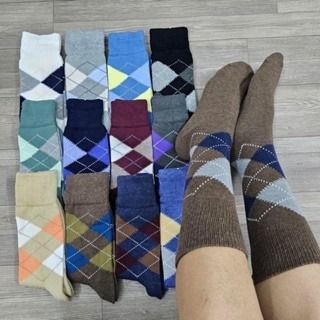  Tất nam quả trám cao cổ đi giày tây TUTO5 Menswear ST03 - vớ dài chất liệu cotton cao cấp hàng dệt kim xuất khẩu 