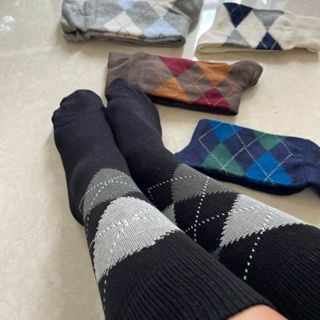  Tất nam quả trám cao cổ đi giày tây TUTO5 Menswear ST03 - vớ dài chất liệu cotton cao cấp hàng dệt kim xuất khẩu 