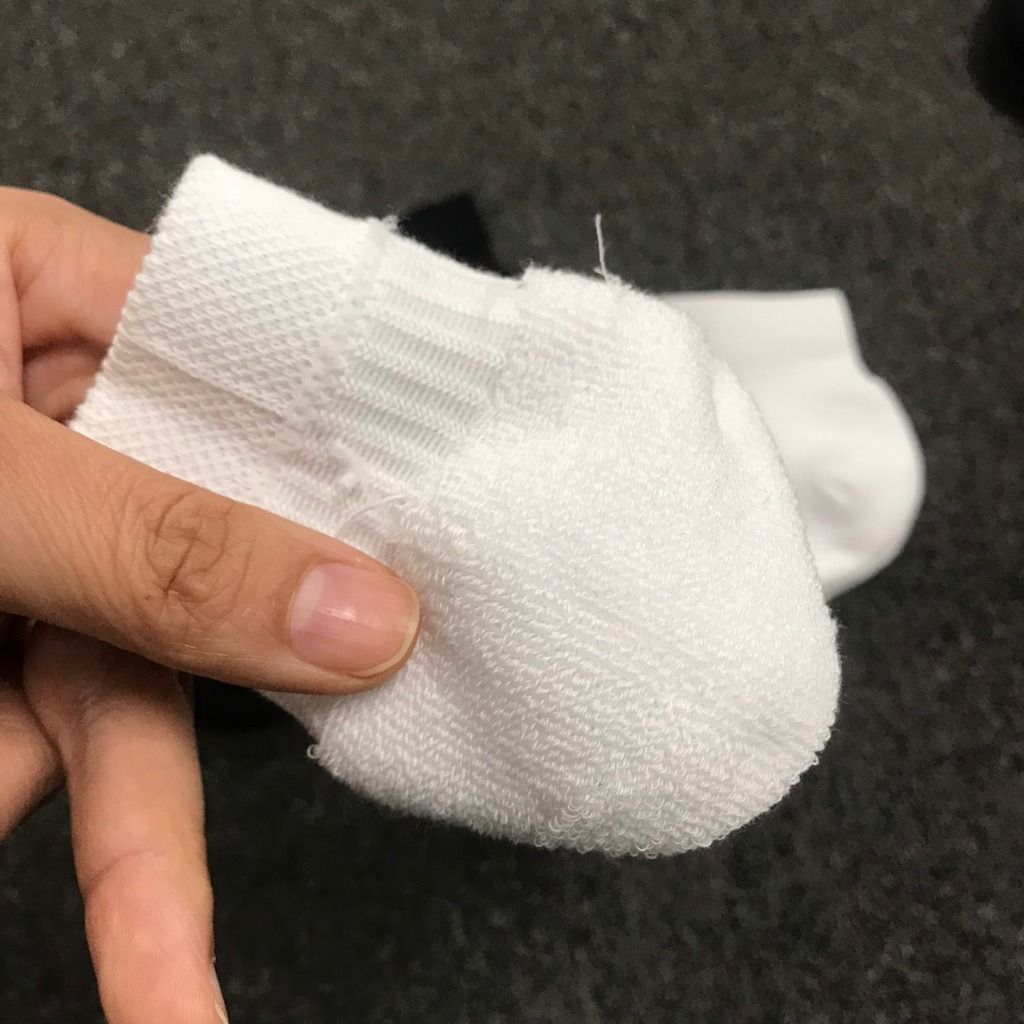  Tất thể thao nam nữ TUTO5 Menswear ST02 - vớ cổ ngắn chạy bộ, cầu lông, bóng bàn, tennis 