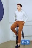  Quần âu nam hàn quốc QDT02 - TUTO5 dáng baggy Slim fit ống côn đứng tây đen chất tuyết hàn 