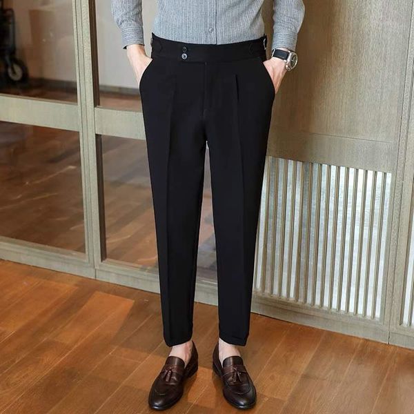  Quần âu nam sidetab TUTO5 Menswear QDT04 - quần tây nam cạp cao 2 khuy phong cách hàn quốc cao cấp kiểu mới trẻ trung 