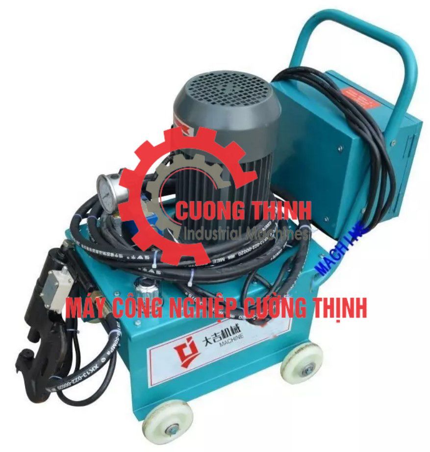 Máy đóng đinh tán ống gió thủy lực cầm tay