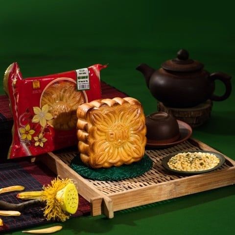 Nướng Sen xát Trà xanh truyền thống 150g