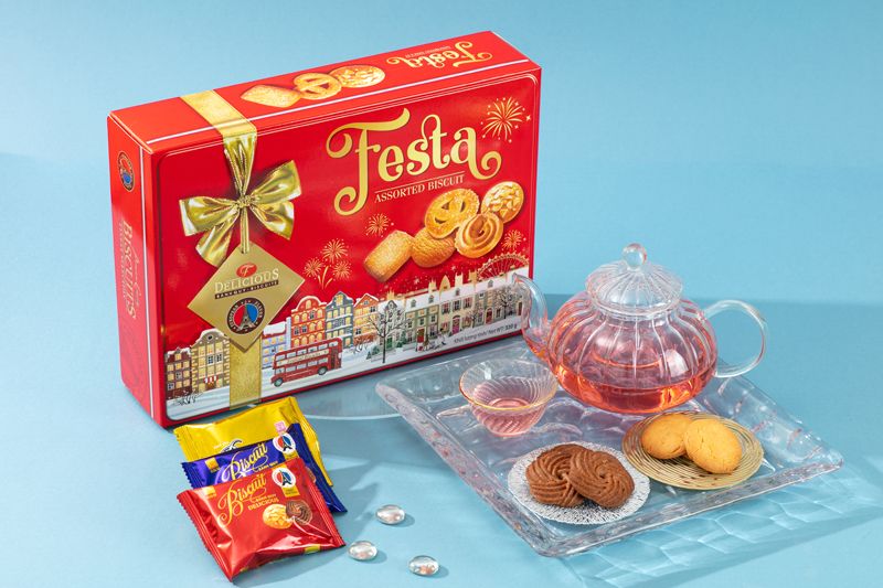 Hộp  Bánh quy Festa 320g