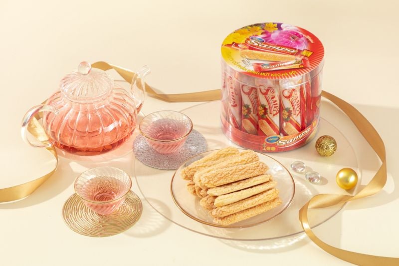 Hộp bánh Săm pa 180g ( đơn chiếc)