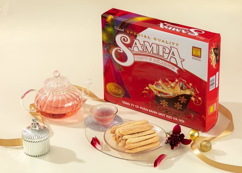 Hộp bánh Săm pa 250g ( đơn chiếc)