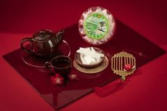 Mứt bí khẩu hộp nhựa tròn 150g