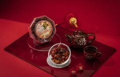 Mứt hồng bì hộp nhựa bát giác 200g
