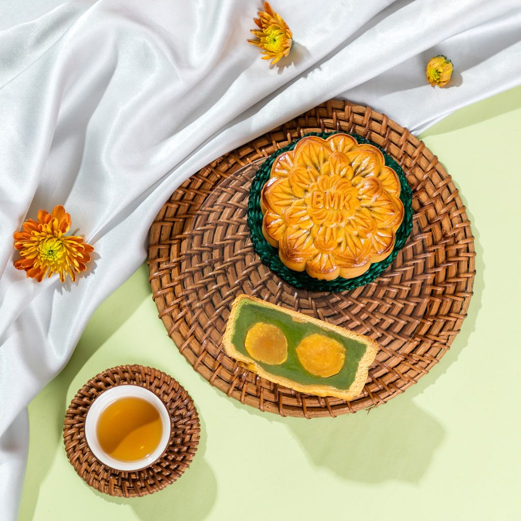 Nướng Sen trà xanh 2 Trứng 210g
