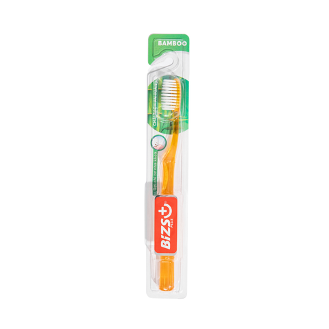 DBO0417 – Bộ 2 khăn SFT007 tặng 1 bàn chải Biz+ Bamboo (Vin)