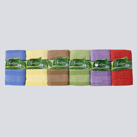 Khăn mặt Bamboo Jaccquard Salina 28x50cm SD02