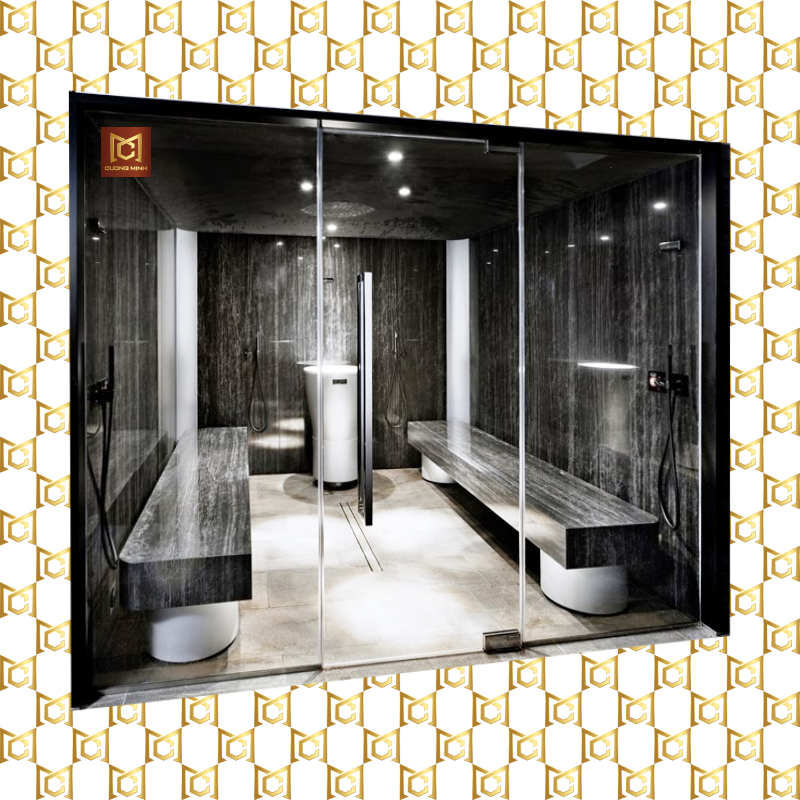 Phòng Xông Hơi Ướt Vách Kính - CM1008