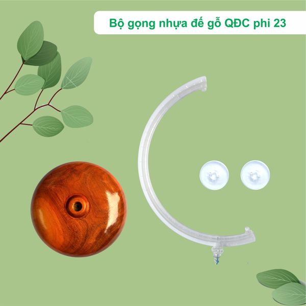  Bộ phụ kiện gọng nhựa đế gỗ cho quả địa cầu 