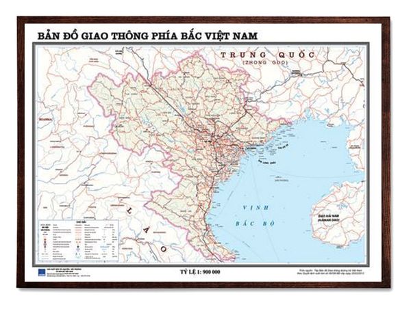  Bản đồ giao thông miền Bắc 