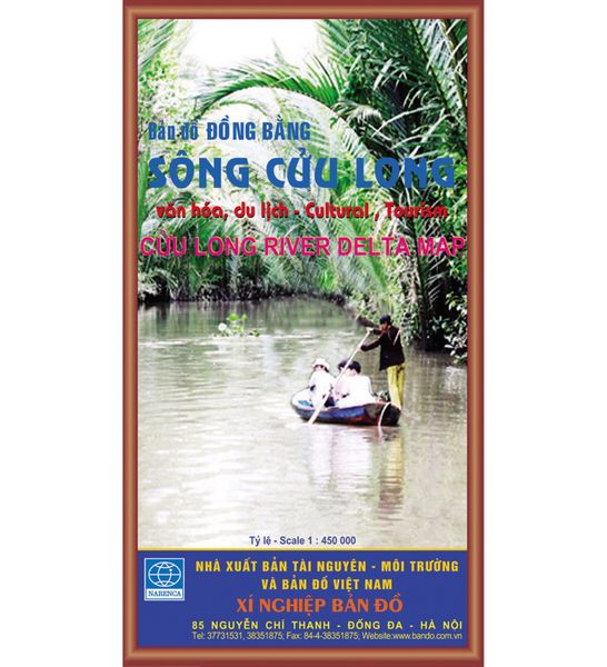  Bản đồ du lịch đồng bằng sông Cửu Long 