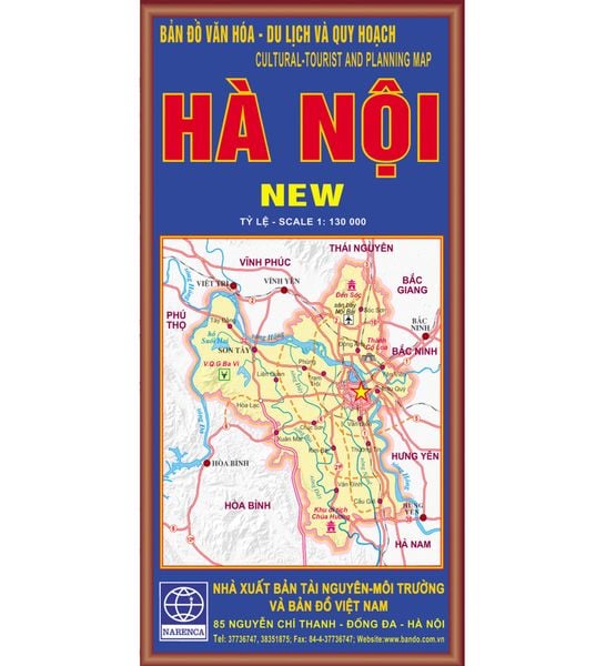  Bản đồ du lịch Hà Nội New 