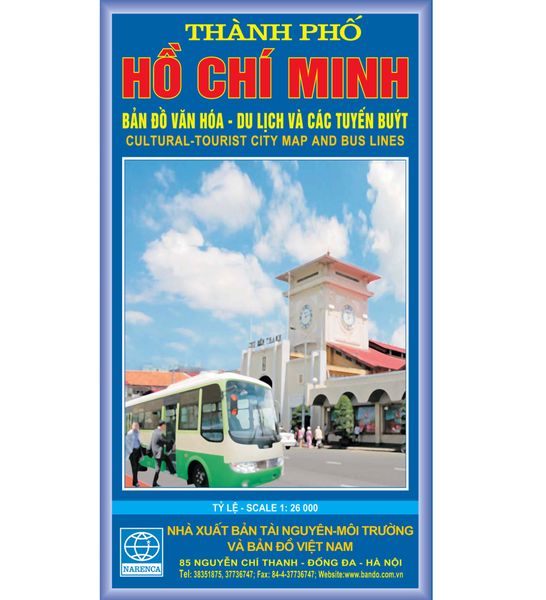  Bản đồ Du lịch TP Hồ Chí Minh và các tuyến xe buýt 