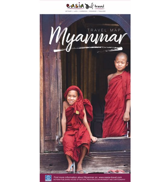  Bản đồ Du lịch Miền Á Đông - Du lịch Myanmar 
