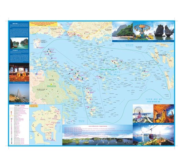  Bản đồ du lịch Quảng Ninh 