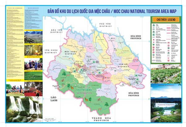  Bản đồ Du lịch Sơn La 