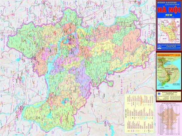  Bản đồ du lịch Hà Nội New 