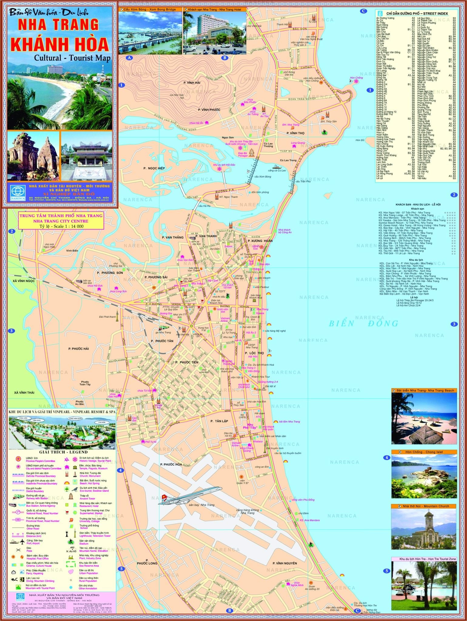  Bản đồ Du lịch Nha Trang Khánh Hòa 
