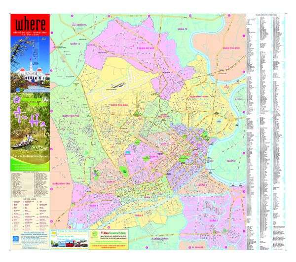  Bản đồ du lịch Hồ Chí Minh WHERE 