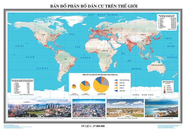  Bản đồ phân bố dân cư thế giới 