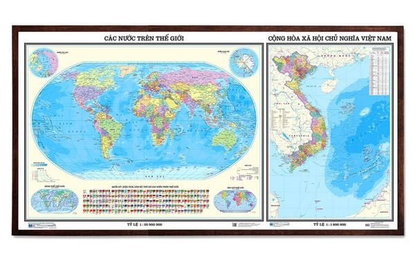  Bản đồ Việt Nam và Thế giới 