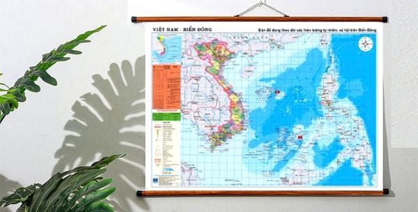  Bản đồ khu vực biển Đông Việt Nam 