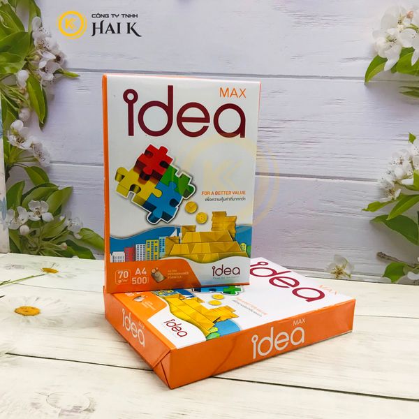 Giấy A4 Idea 70gsm