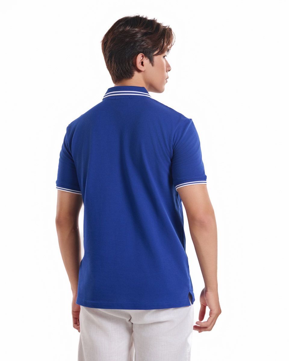Áo Thun Nam Cotton Xanh Coban