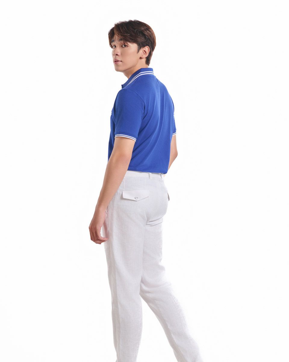 Áo Thun Nam Cotton Xanh Coban