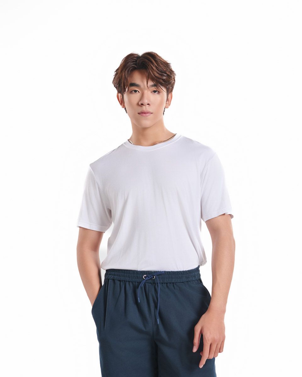 Quần Short Nam Linen Xanh Đen