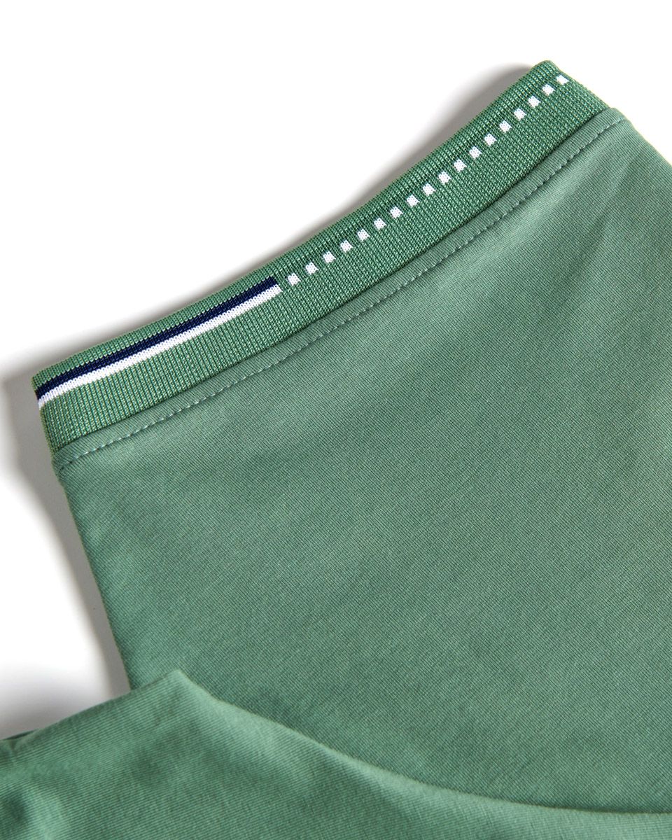 Áo Thun Nam Cotton Xanh Vỏ Đậu