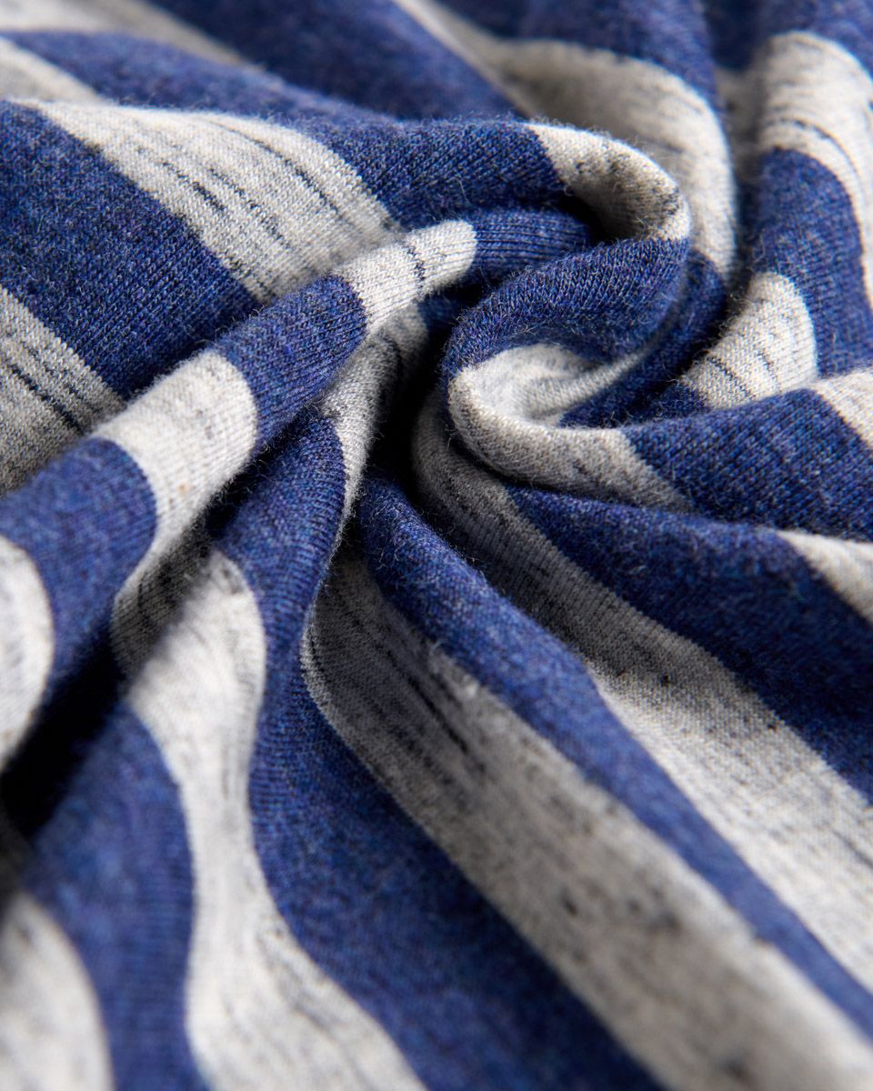 Áo Thun Nam Cotton Xanh Xám Có Cổ