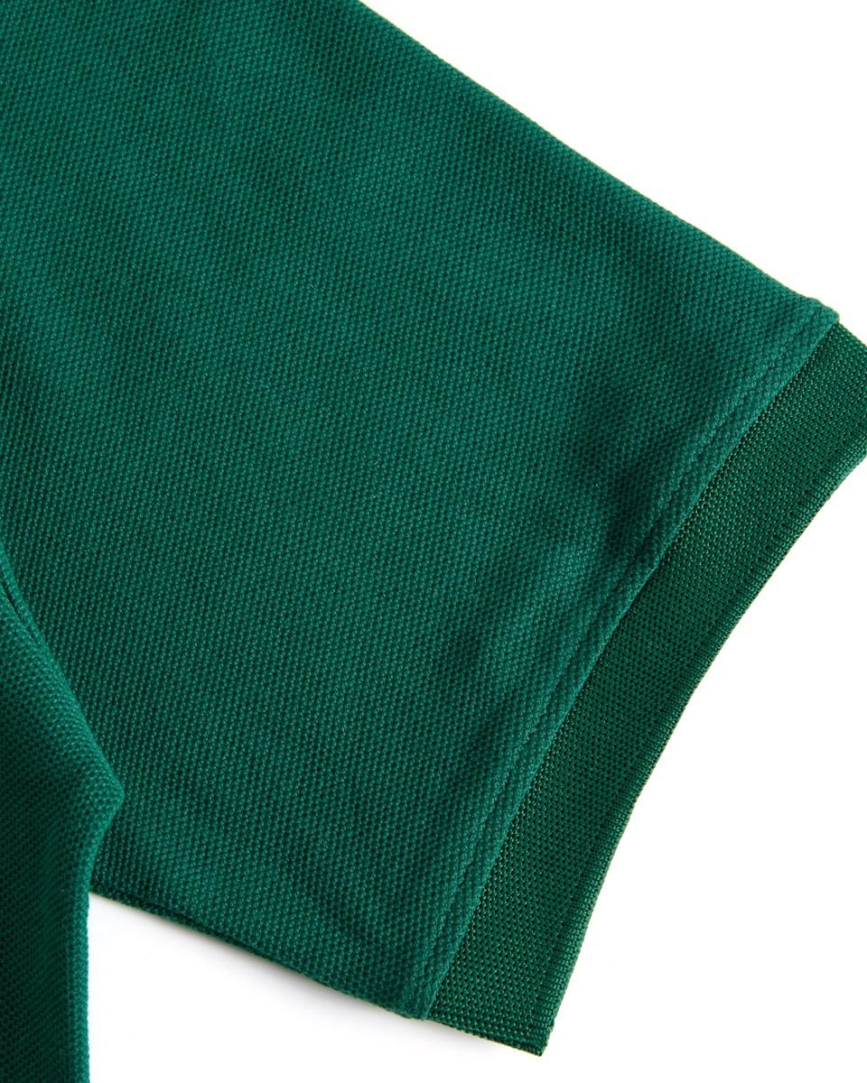 Áo Thun Nam Cotton Xanh Lá Đậm