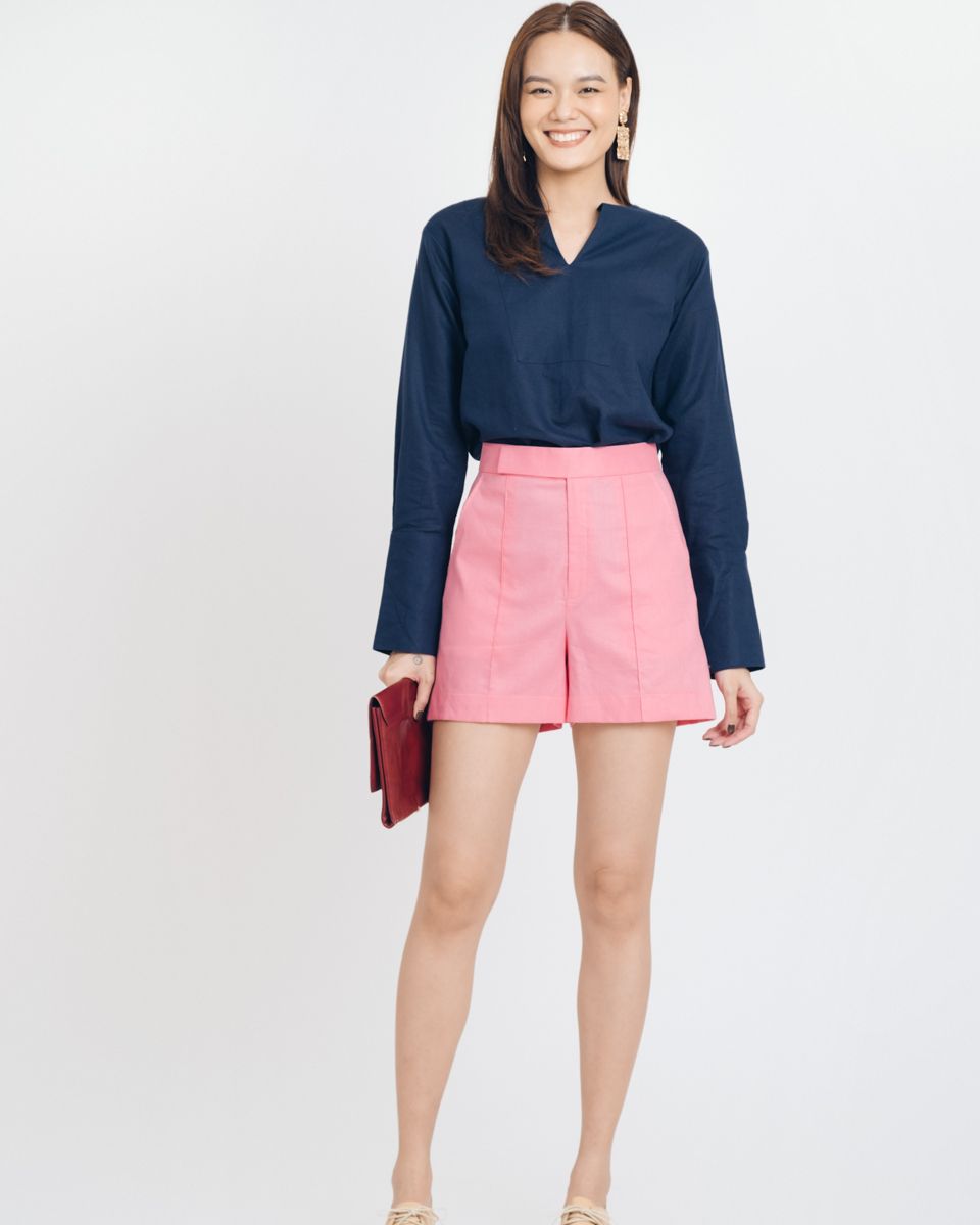 Áo Linen Xanh Brighter Day