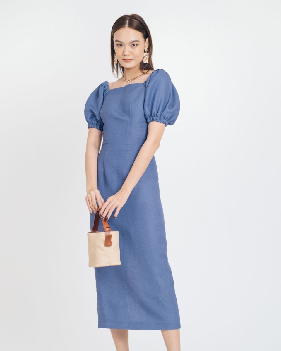 Đầm Linen Xanh Brighter Day