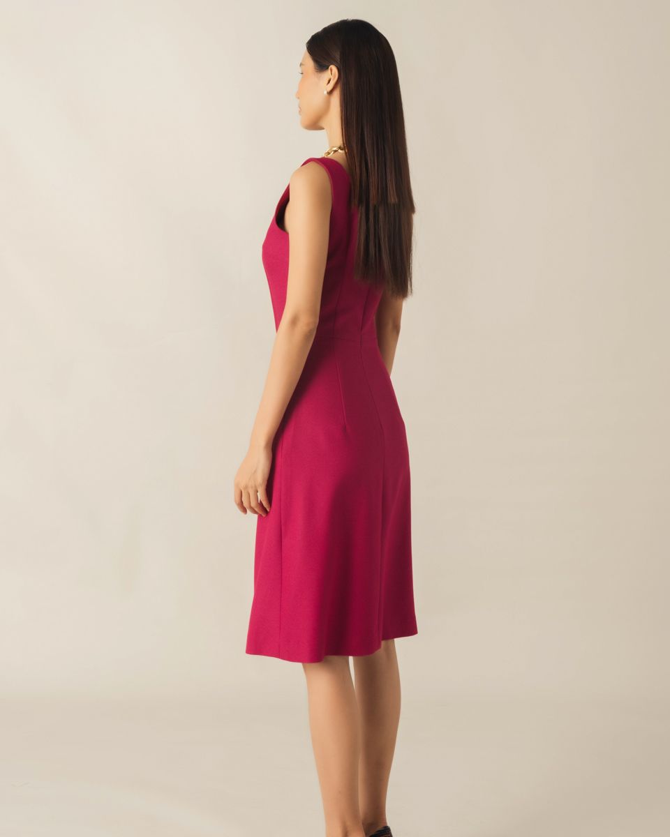 Đầm Ruby Hồng Key Colour Trends
