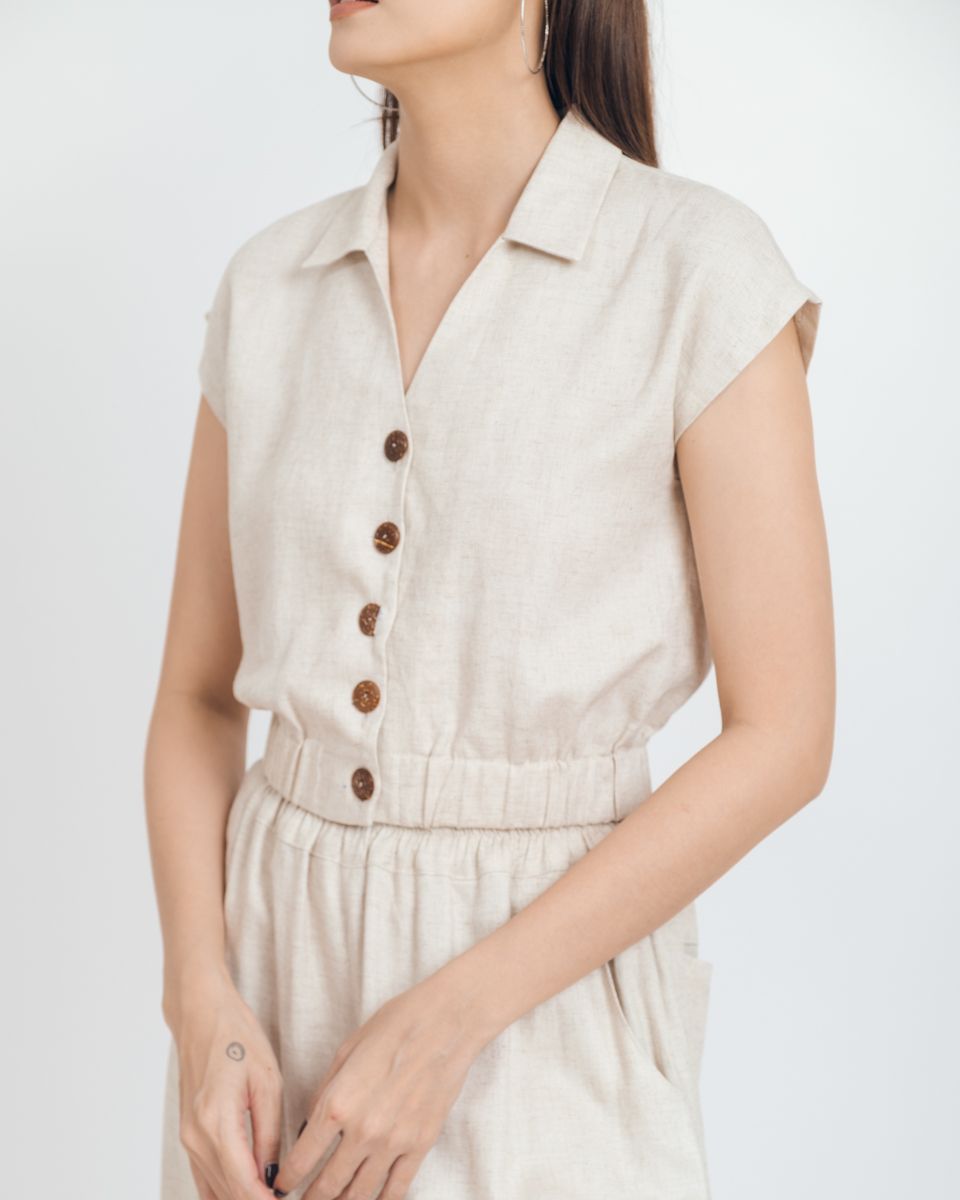 Áo Linen Kem Brighter Day