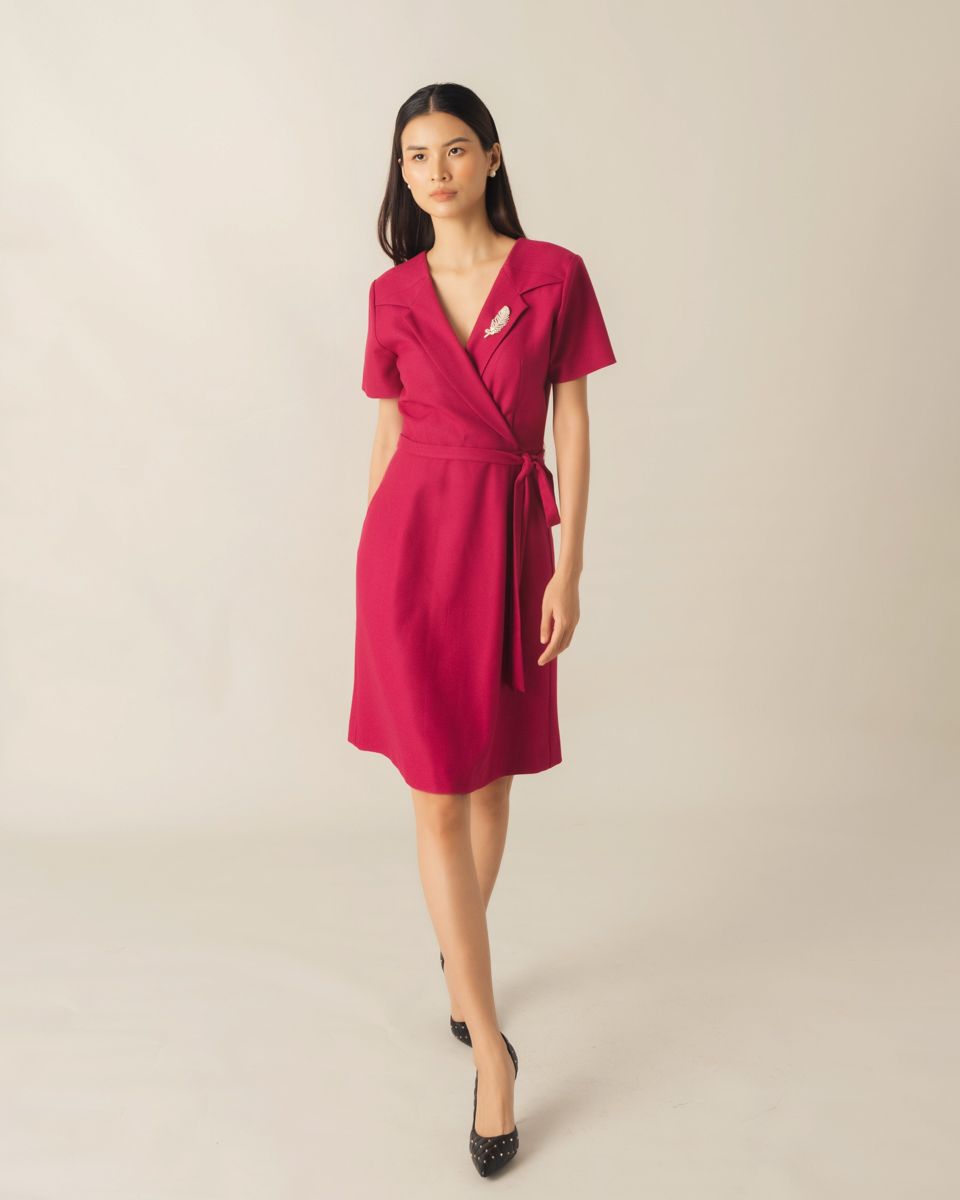 Đầm Ruby Hồng Key Colour Trends