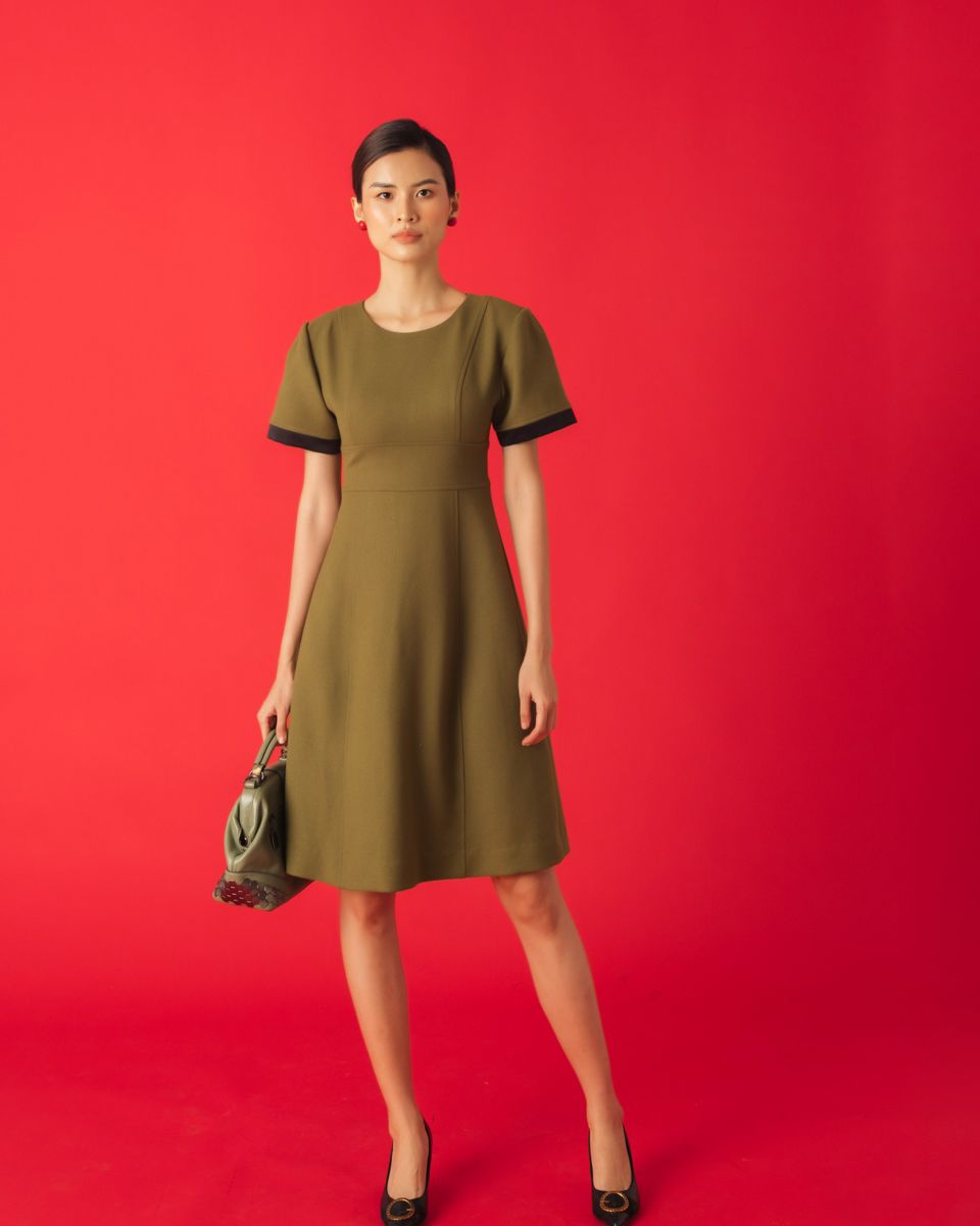 Đầm Ruby Xanh  Key Colour Trends