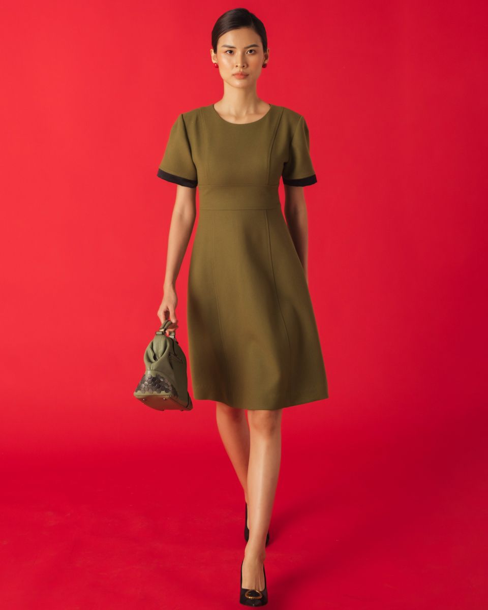 Đầm Ruby Xanh  Key Colour Trends