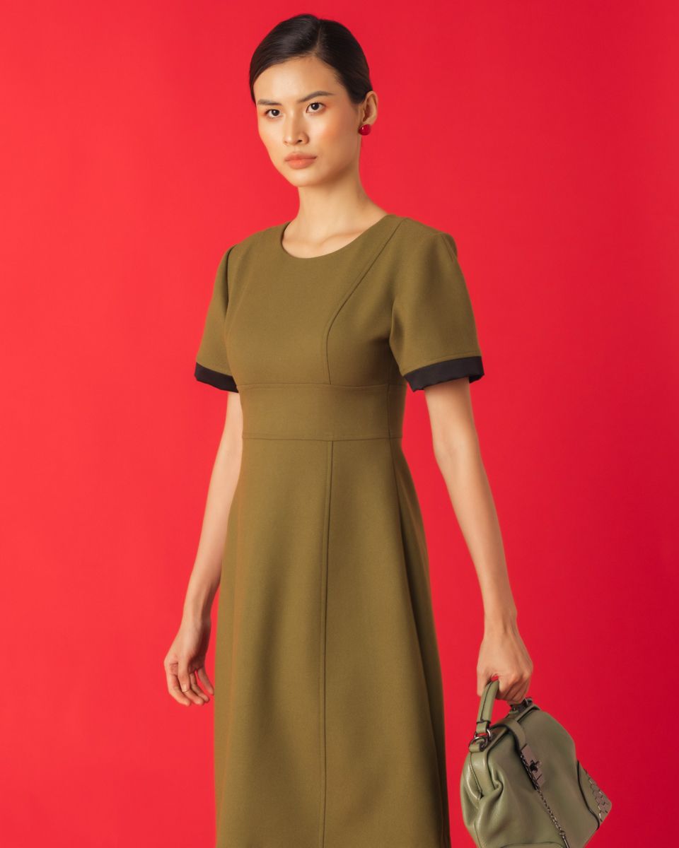 Đầm Ruby Xanh  Key Colour Trends