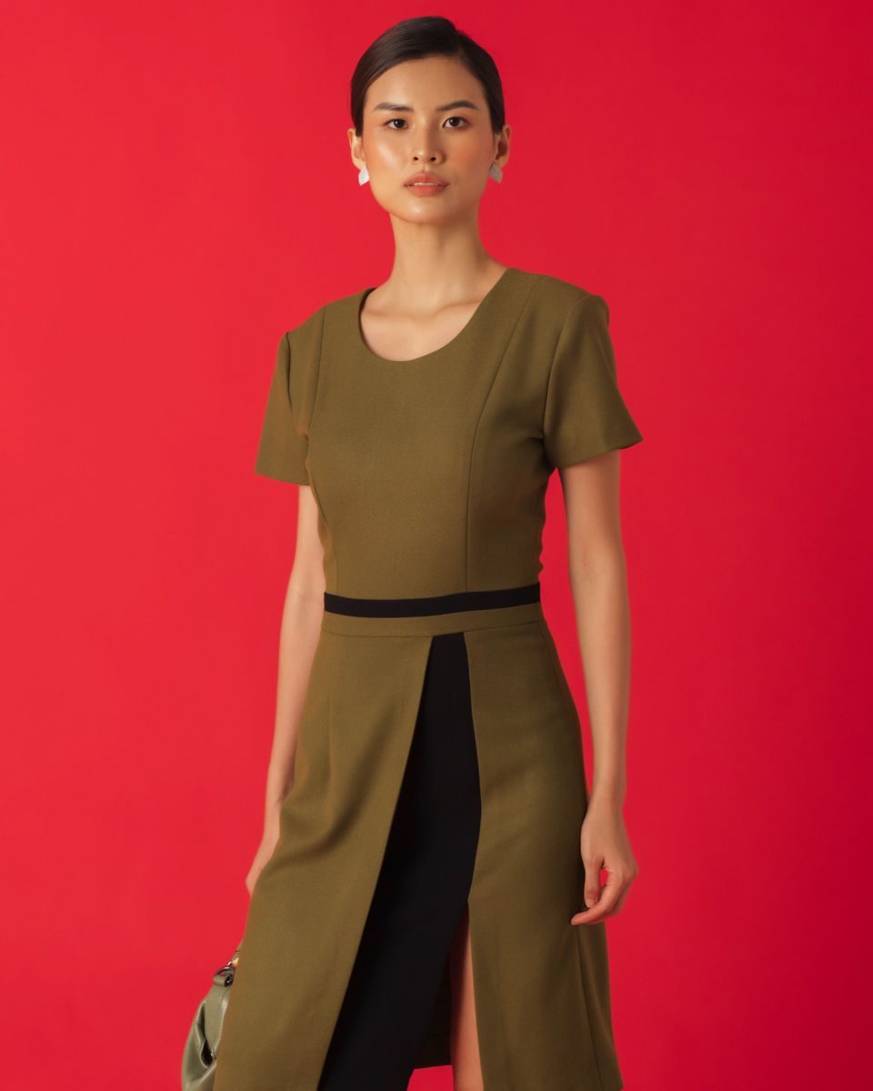 Đầm Ruby Xanh  Key Colour Trends